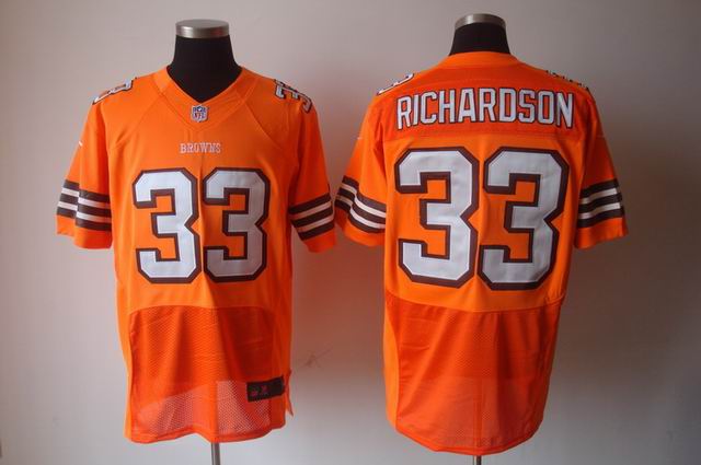 Nike Cleveland Browns Elite Jerseys-003